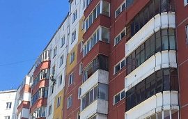 Капитальный ремонт фасада дома по адресу ул. Льва Толстого, 10