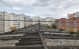 Капитальный ремонт кровли дома по адресу ул. Льва Толстого, 33
