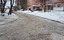Механизированная уборка придомовых территорий