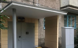 Ремонт входных групп дома по адресу ул. Льва Толстого, 33