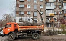 Вывоз мусора с придомовых территорий