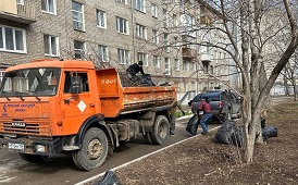 Уборка придомовых территорий