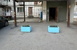 Благоустройство придомовой территории дома по адресу ул. Плеханова, 70