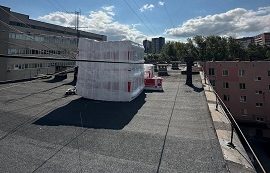 Капитальный ремонт кровли дома по адресу ул. Танкистов, 8