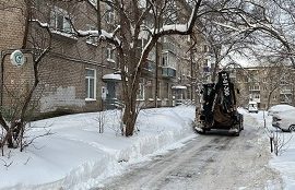 Механизированная уборка придомовых территорий