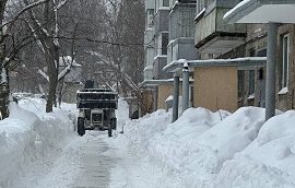 Механизированная уборка придомовых территорий